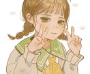 透明感のあるキュートなアイコン描きます アイコン、プレゼントに！人数追加可能！ イメージ5