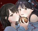 商用利用可！かわいい・きれいな女の子を描きます アイコン・立ち絵・サムネなど何でもおまかせください！ イメージ5