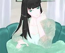 カッコイイ女の子、綺麗なイラストを作成いたします アイコン、配信ジャケットなど。目ヂカラ強め暗めが得意です イメージ1