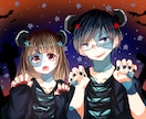夢絵イラスト描きます 二次元のキャラクター様と依頼者様のイラストを描きます イメージ1