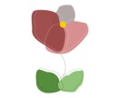 ロゴ・名刺・カードなどに使えるイラスト描きます 世界に1つしかない花のイラストを様々な用途で！！ イメージ5