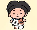 ゆるくて可愛い似顔絵やアイコンをお描きします 人物・動物・キャラなど何でもOK！手書きで可愛く仕上げます イメージ2