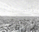 ご依頼の写真や風景をスケッチします 地元の風景や上空の写真をスケッチします。 イメージ2