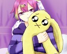 かわいいイラスト描きます キラキラとかわいいが得意です！！！ イメージ1