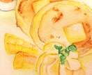 食べ物のイラスト（水彩色鉛筆）描きます 喫茶店メニューのワンポイントにオススメ！ イメージ2