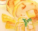 食べ物のイラスト（水彩色鉛筆）描きます 喫茶店メニューのワンポイントにオススメ！ イメージ2