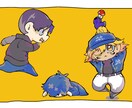 5/31までの特別価格★sdイラスト描きます スタンプ、動画用、グッズ用等、様々な用途に対応します！ イメージ4