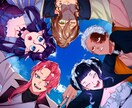 TRPG･1枚絵など！イラスト制作します あなたの想像を繊細な色味で描きだします。 イメージ1
