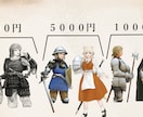 人物やモンスターのイラスト請け負います TRPGなどに使用する西欧ファンタジー風のイラストを描きます イメージ2