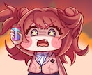 キャラの立ち絵やゲームの立ち絵など描きますます ゲームや動画などで使用するような立ち絵を作成します。 イメージ3