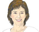 リアルであたたかみのある似顔絵をお描きします お子様からご年配の方まで自然な表情を 一枚一枚丁寧に描きます イメージ6