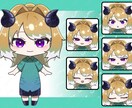 意外と動く？！ミニキャラモデル作ります メインでもお供でも！ミニキャラ特化の力をご照覧あれ！ イメージ2