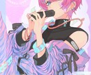 イラスト(一枚絵)をお描きします IRIAMや配信サイト、SNSの宣伝に！ イメージ4