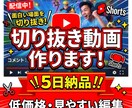 配信の見どころを切り抜き動画にします 視聴されやすい切り抜きを制作します イメージ1