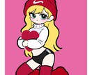 ポップなSNS用アイコン描きます 写真から描けます♡オリジナルで個性が輝くデフォルメ似顔絵 イメージ7