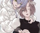 オシャレでかわいいイラスト、作成いたします 背景つきや全身絵、男性キャラも可 イメージ8