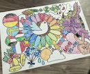 A3サイズの厚紙に名前入りPOP絵書きます 誕生日などにも喜ばれるイラストも受け付けます。 イメージ2