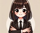 SNSのイラストアイコンを作成します スピード納品！アニメ風アイコン♡ イメージ1