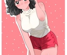 70～80ｓ昭和テイストで可愛く懐かしく描きます レトロポップな雰囲気が得意です イメージ1