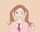 ポップで可愛い似顔絵のアイコンお作りします おしゃれで目を惹く似顔絵アイコン♡世界でただ一つのオリジナル イメージ2
