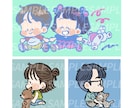 ファンシーでレトロな雰囲気のイラストお描きします 懐かしくて可愛い！目を惹くデフォルメ◎ イメージ2