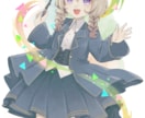 TRPG・IRIAMの可愛い立ち絵かきます 夏のポップなイラストや、ゆめかわ、ファンタジーなど イメージ9