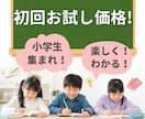 初回限定価格☆オンライン家庭教師【小学生】行います 元小学校教員が楽しく、分かりやすく、飽きずに勉強を教えます！ イメージ1