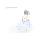 水彩画イラスト描きます 温かく柔らかく美しく仕上げます イメージ2