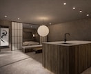 高級層に向けたホテルやヴィラを提案します 上質でありながら、居心地の良い空間設計を心がけます イメージ3