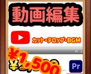先着1名!8分1500円で動画編集します カット、テロップ挿入、ＢＧＭ、SE、サムネイル作成など イメージ1