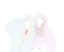 即日納品可能！あなたの写真をイラストにして書きます お洒落なイラストでSNSアイコンやプレゼントにも使えます イメージ2