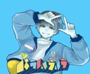 SNS・歌ってみたサムネ・配信用イラスト描きます キャラデザインも１からお手伝いいたします。 イメージ3