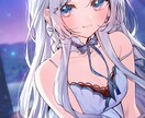 キラキラ・繊細なイラスト描きます ご依頼主さんの求める世界観を表現します。女の子が得意です。 イメージ3