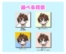 キュートなちびキャライラスト描きます 動画、SNSアイコンなどに◎選べる塗りパターンも！ イメージ3
