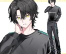 配信用かわいいちびキャラ、等身イラスト描きます デフォルメ、等身立ち絵、アイコンなど◎先着20名商用無料 イメージ3