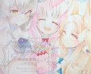 アナログでイラスト描きます フリルやレースなど可愛くメイク！ イメージ10