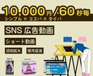 広告PR動画、作ります PDCAを考慮した改善しやすい動画設計！SNS広告運用に最適 イメージ1