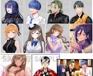 等身キャラのバストアップ描きます あなたのオリジナルキャラクター高クオリティでお届け致します。 イメージ7
