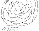 バラの絵かきます 薔薇のオリジナルイラスト描きます イメージ1