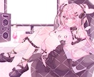 今だけ激安！？可愛い一枚絵描きます SNS映え間違い無しの透明感溢れるイラストをあなたに！ イメージ4