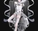 VTuber、TRGG等のイラスト制作いたします VTuber、TRPG、ゲーム等立ち絵 イメージ3