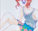独特で可愛い！個性的な絵柄でかわいくしちゃいます 完全手描き！アナログイラストであなたの魅力を引き出します イメージ7