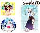 イラスト描きます サンプルのようなイラストを描きます。 イメージ2