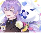 立ち絵、サムネ、グッズ用、一枚絵など描きます コテキャ、Vtuberさんにもぴったりです！ イメージ1