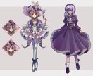 目を惹くキャラクターデザイン承ります Vtuberデビューやイメージキャラクター制作などに！ イメージ4