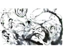 手描き水墨画風イラスト制作｜和の美を描きます 現役イラストレーターが水墨画のようなタッチで描きます！ イメージ8