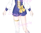 商用可＊差分あり！リボンの女の子販売します IRIAMver.3対応　TRPGや自作ゲーム、動画用など！ イメージ5