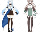 夢絵イラスト.動画サムネイル.アイコン等描きます かわいい女の子、中性的な男性、デザインが得意です イメージ5