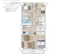 家具も再現！水彩でおしゃれな手描き間取り図描きます 民泊/プレゼン/販売図面に使える空間デザイナーが描く水彩図面 イメージ7