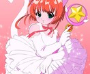 90年代レトロポップなイラストを作成します Vtuber立ち絵デザイン、サムネ等々諸々対応可能です イメージ5